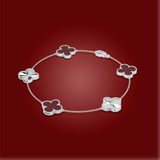Crimson Clover Bracelet