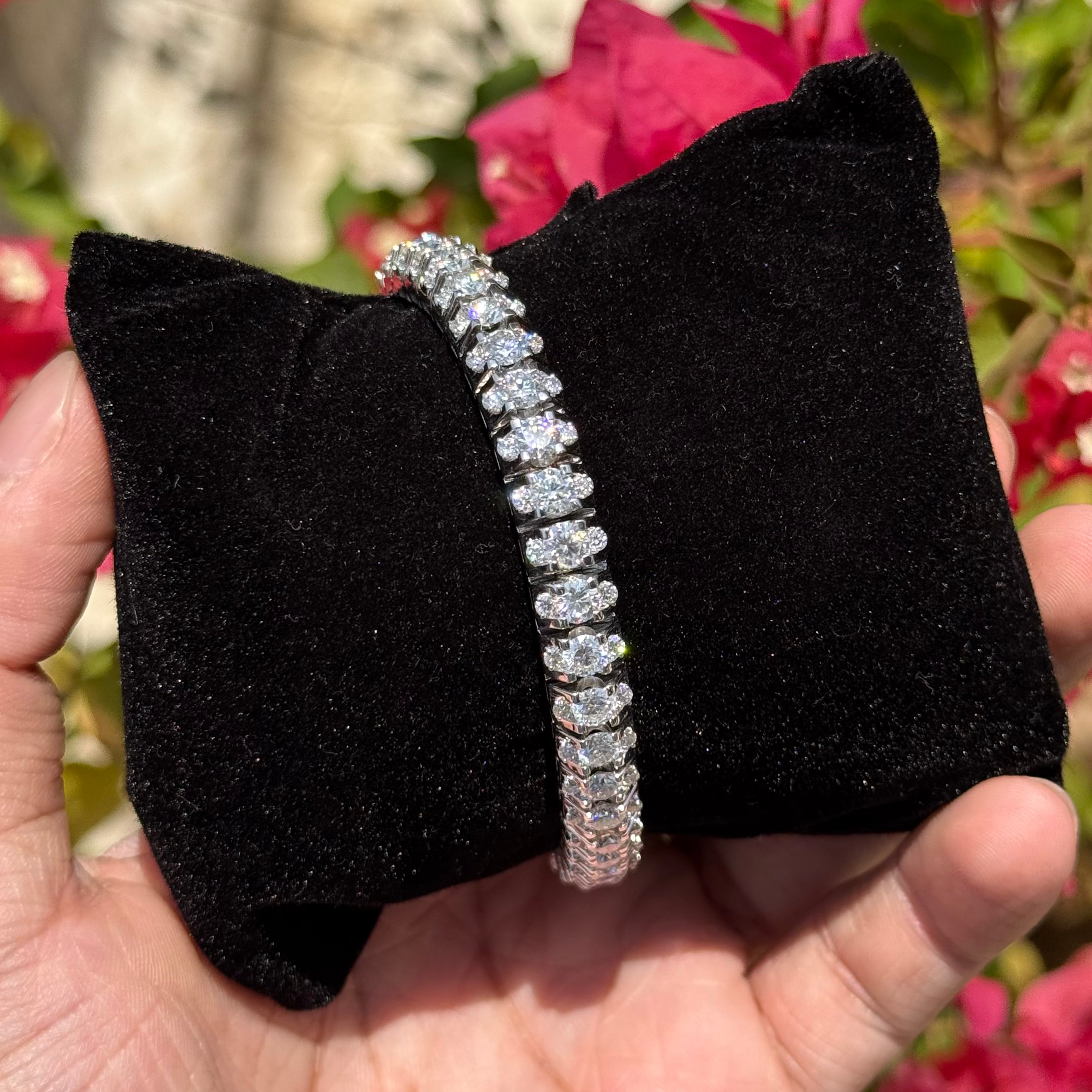 Signature Tri-Line Tennis Bracelet