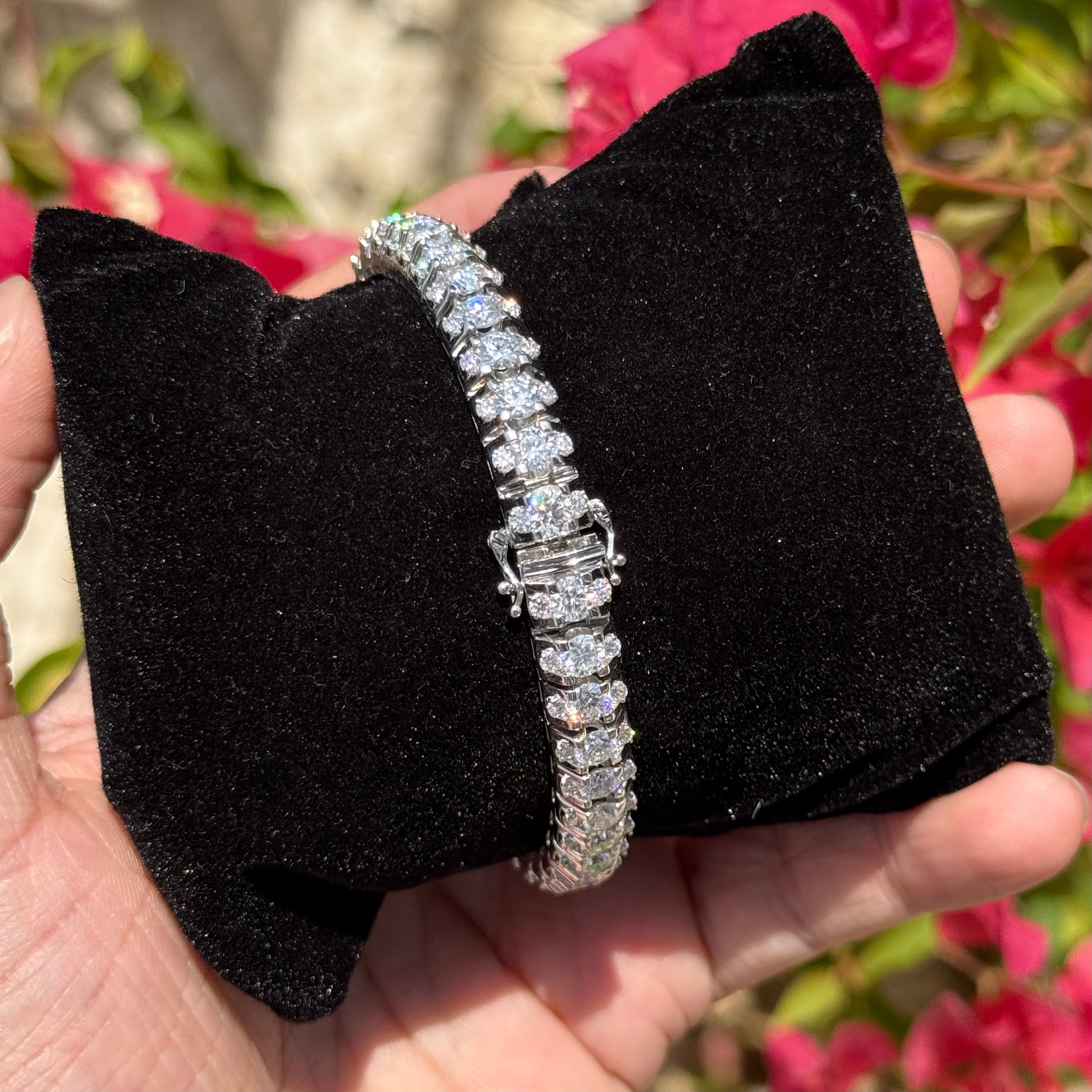 Signature Tri-Line Tennis Bracelet